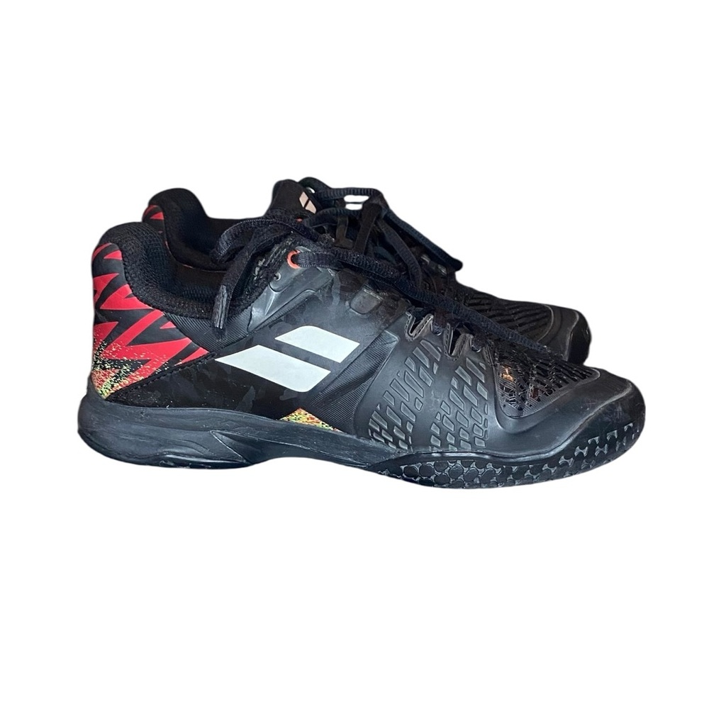Babolat Propulse All Court Junior Tennis Shoes Black Red Size US 5.5 EUR 38